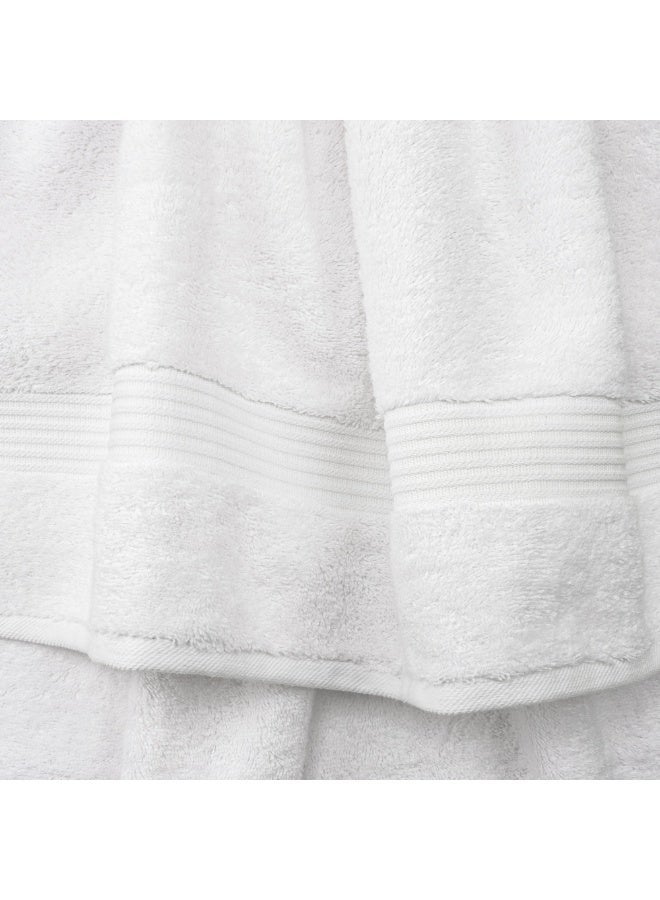 سافي بلس مجموعة مناشف فندق فاخر بجودة 500 GSM قطن ممشط أصلي ، مناشف حمام عائلية فائقة النعومة والامتصاص 6 قطع - 2 مناشف حمام ، 2 منشفة يد ، 2 منشفة - أبيض ساطع - Image 3